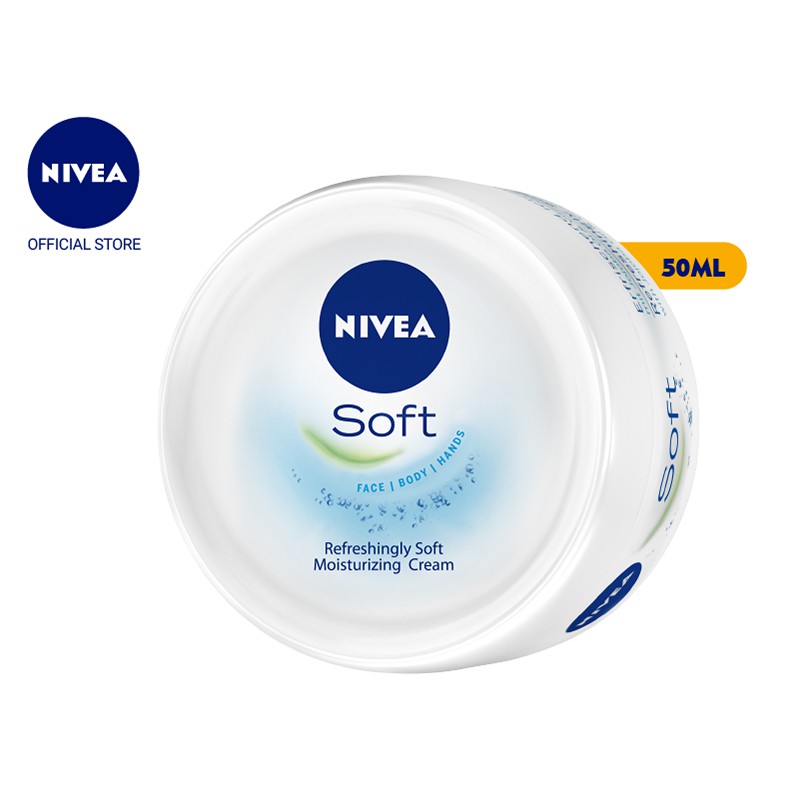 💥CHÍNH HÃNG💥  Kem dưỡng làm mềm da NIVEA Soft Crème (50ml) - 89054