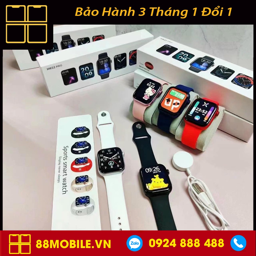 Đồng Hồ Thông Minh SMART WATCH Seri 6 - Nghe Gọi - Nhận Thông Báo - Thay Hình Nền