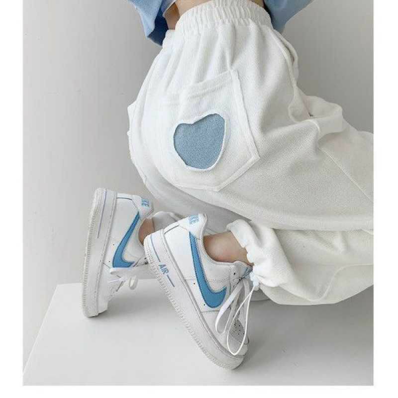 Quần jogger trái tim - Quần nỉ chun ống HS