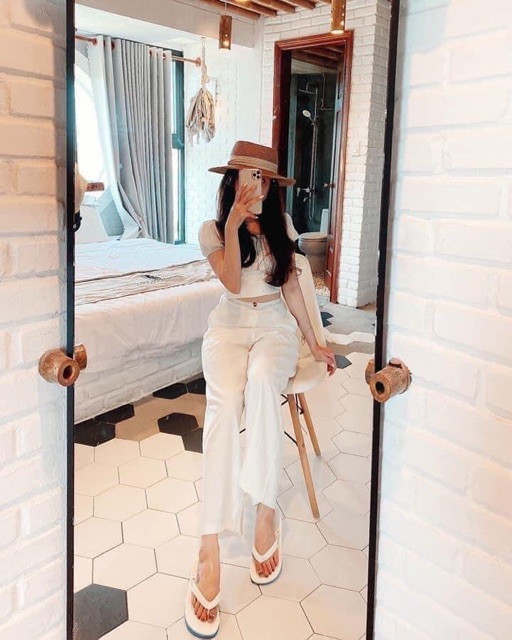 [ Mã FAGREEN55 giảm 10% tối đa 30K đơn 99K] Quần ống rộng chất kaki đũi phía sau có chun mặc thoải mái | BigBuy360 - bigbuy360.vn