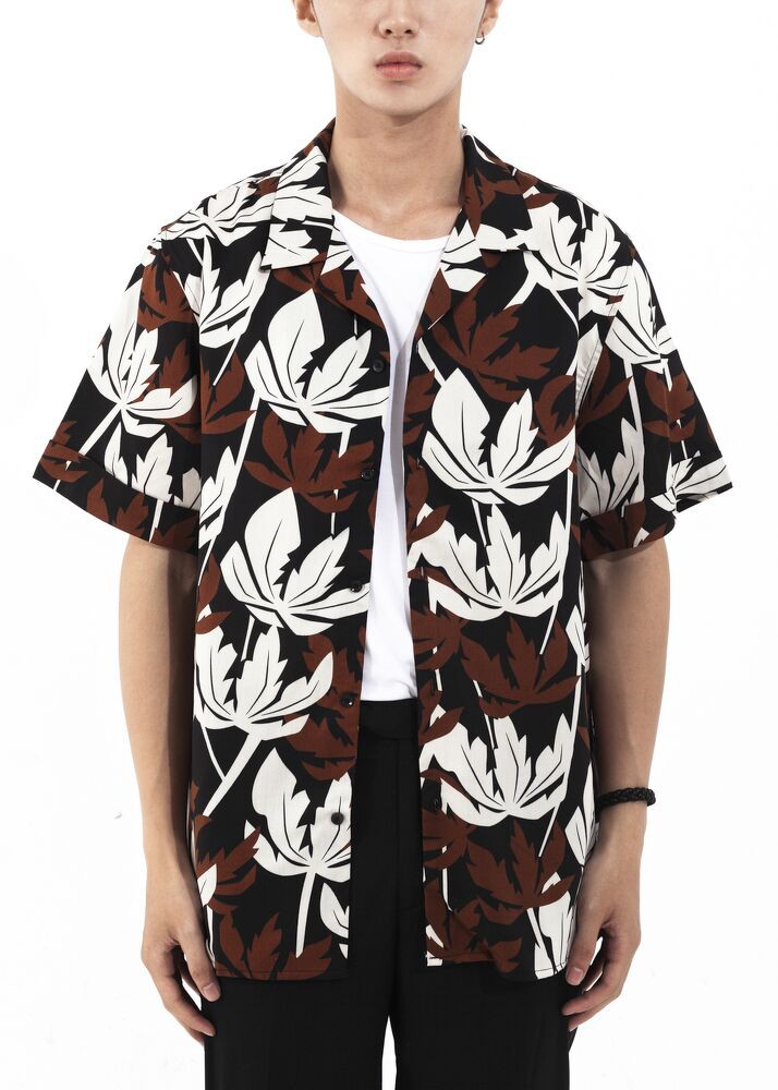 Áo sơ mi cộc tay - Foglie Shirt | BigBuy360 - bigbuy360.vn