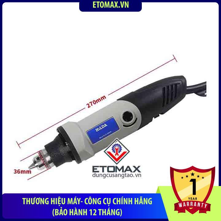 Máy Khoan Mài Đa Năng Chính Hãng HILDA>>Động Cơ Lõi Đồng Cao Cấp>>Công Xuất 400W