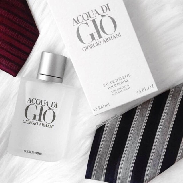 Nước hoa Acqua Di Gio Giò - Giorgio Armani 100ml EDT Spray / Chuẩn authentic