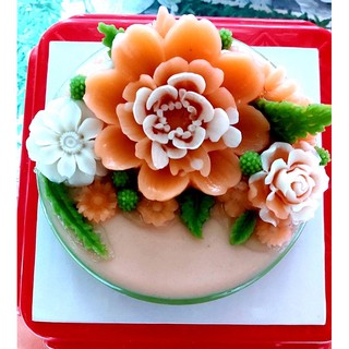Khuôn Silicone Hoa Thược Dược to