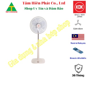 QUẠT ĐỨNG KDK M40K ( XÁM - VÀNG SÂM PANH) - HÀNG CHÍNH HÃNG - BH 24 THÁNG