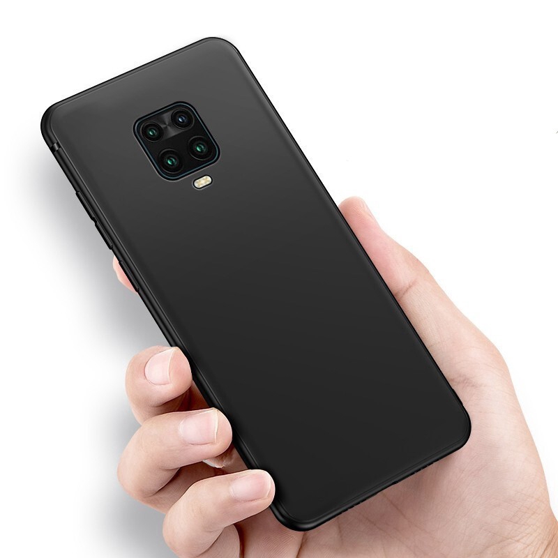 Ốp điện thoại TPU dạng nhám màu đen cho Redmi Note 9S Note 9 8 8Pro 9Pro Redmi 9 9T 9A 8 8A K30 Xiaomi Mi 11 10 Pro Mi Note10 8 A2 Lite Xiaomi POCO X3 NFC POCO M3