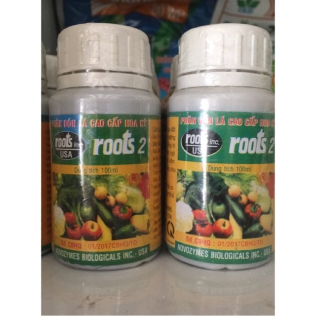 Phân bón lá cao cấp Roots 2 (chai 100ml)
