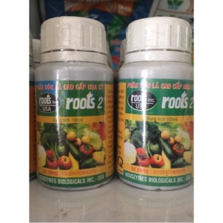 Phân bón lá cao cấp Roots 2 chai 100ml
