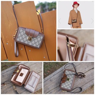 Túi Gucci Claps Closure Da Thật