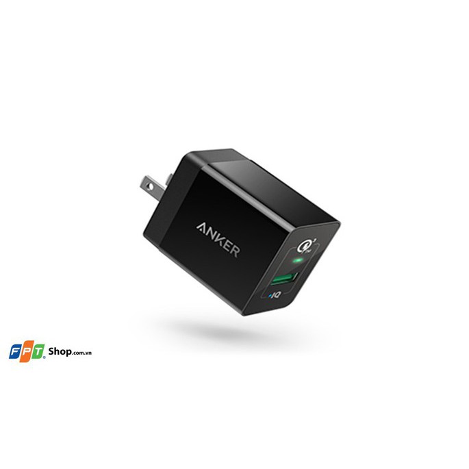ANKER ( BẢO HÀNH 1 NĂM ) Adapter Sạc nhanh 3A Anker A2013  - Bảo Hành đổi MỚI trong 1 năm tại FPTSho