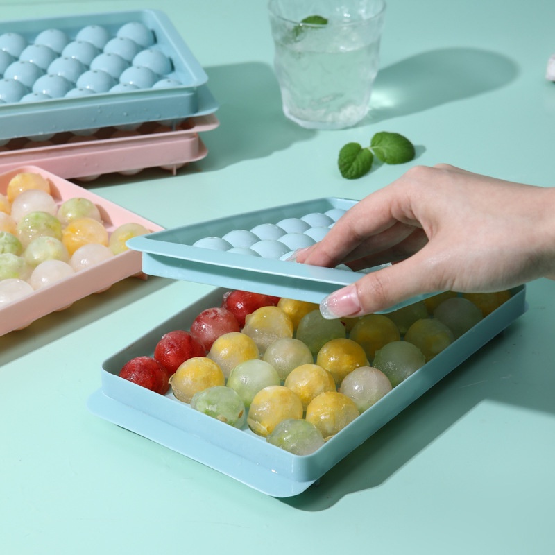 Khay Đá Viên Hình Tròn Round Ice Cube Tray