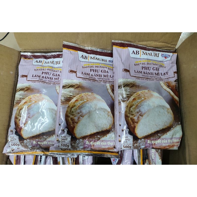 Phụ gia bánh mì lạt BAKER 999 gói 500gram