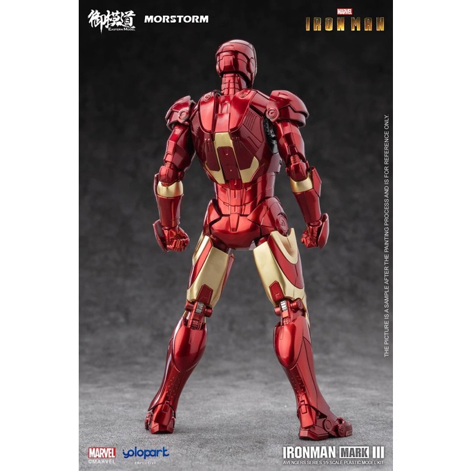 Mô hình lắp ráp IRON MAN MK3 PLAMO  Morstorm E-Model tỷ lệ 1/9
