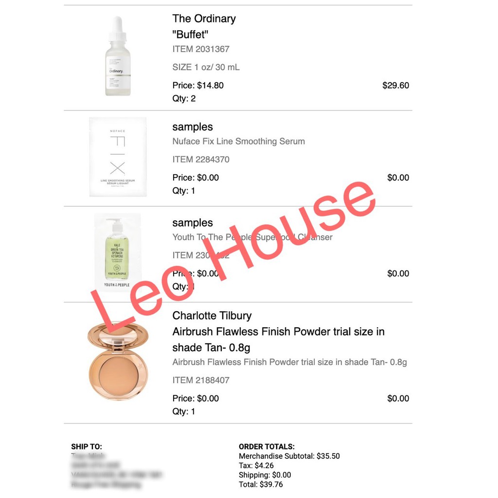 Phẩn nén mini Charlotte Tilbury Airbrush Flawless Finish 0.8g