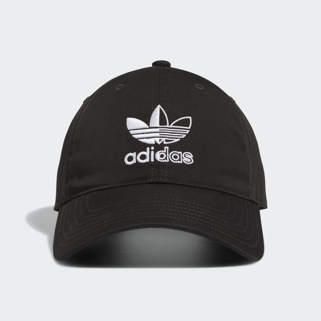 Mũ/Nón Lưỡi Trai Split Trefoil Strap-Black HAT Black EW7959 H60