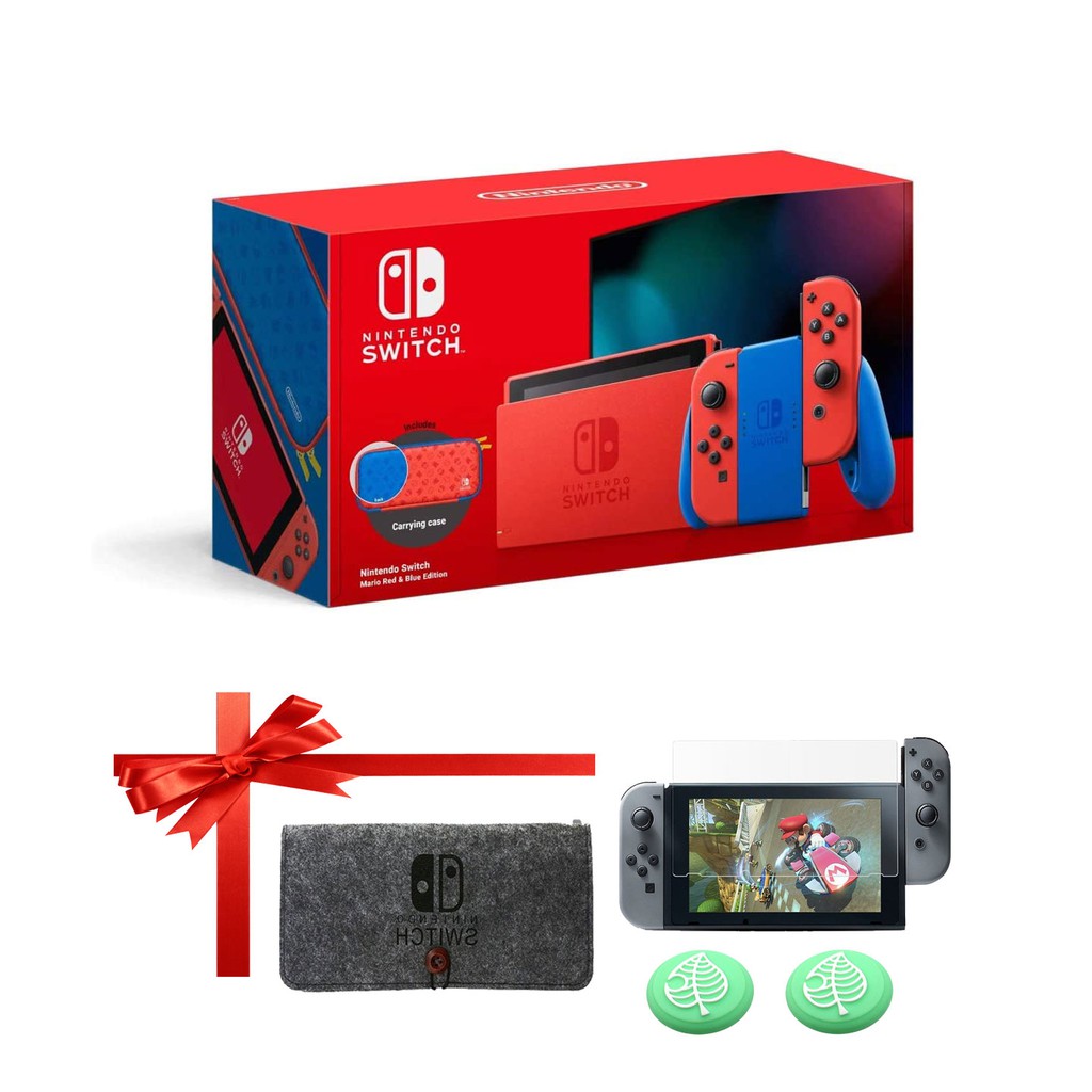 Máy Chơi Games Nintendo Switch Console – Mario Red & Blue Edition - Bảo Hành 12 Tháng