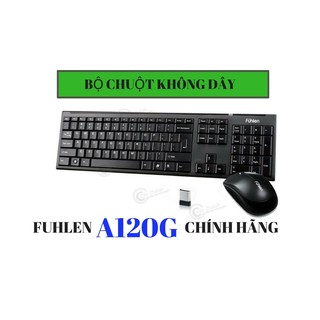 Bộ Bàn phím và chuột không dây Fuhlen A120G