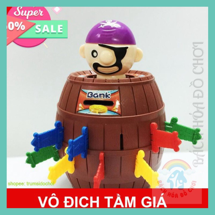 SIZE LỚN- ĐỒ CHƠI ĐÂM HẢI TẶC THÔNG MINH CHO BÉ, ĐỒ CHƠI NHÓM