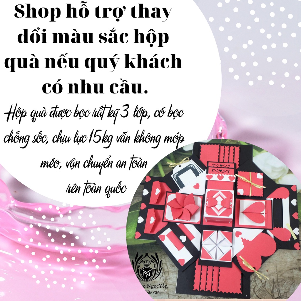 Hộp quà love box [ FREE SHIP]