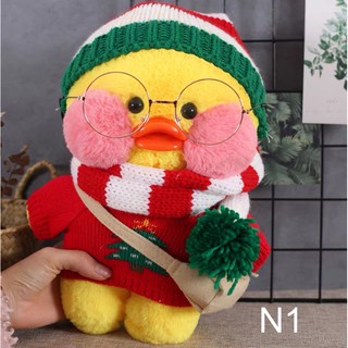 Vịt bông noel size 30cm (có ảnh thật)
