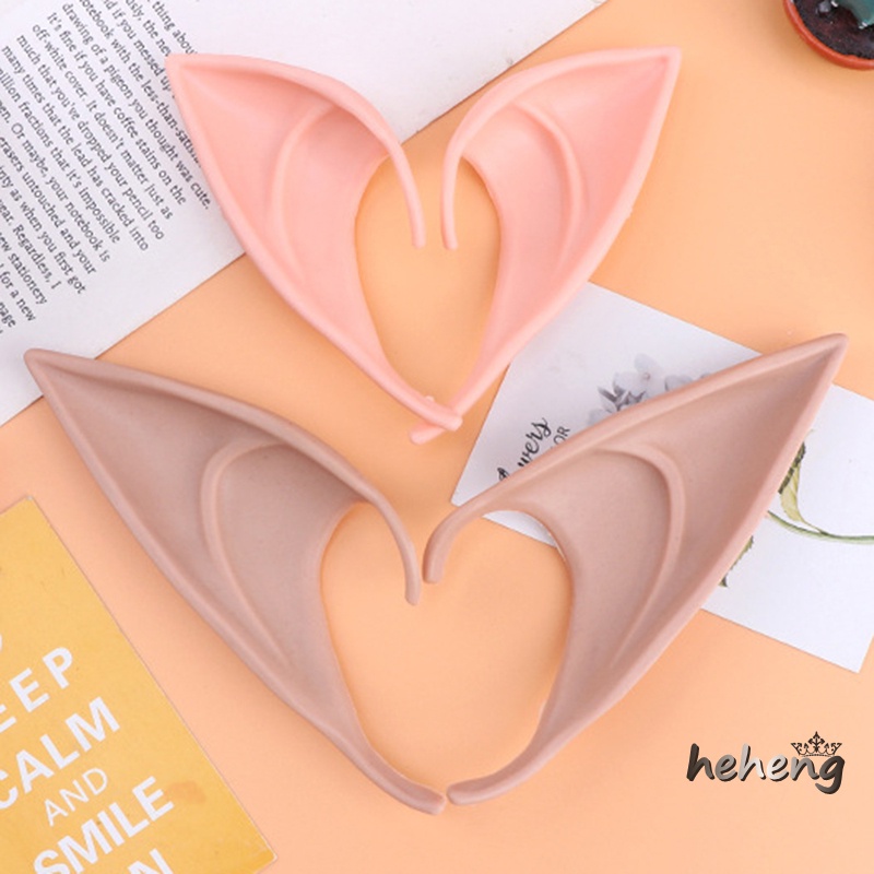 Cặp Tai Yêu Tinh Mềm Mũi Nhọn Hóa Trang Halloween Cho Bé