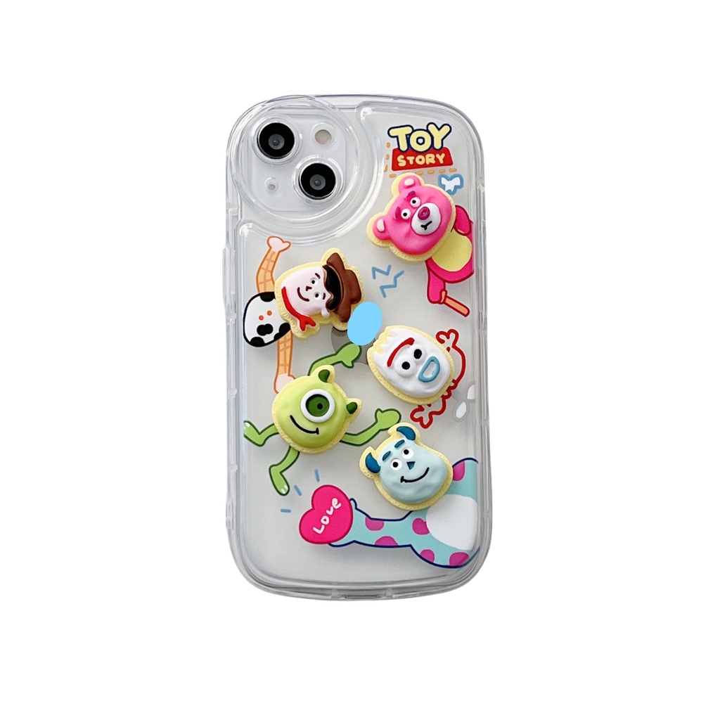 Ốp Điện Thoại Hình Gấu 3D Cho iPhone 14 / 13 / 12 / 11 / X / 8 / 7P