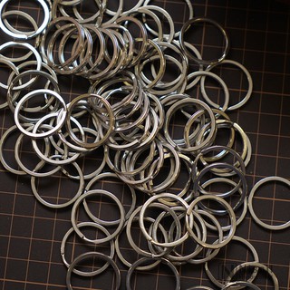 Ring Thép, Phụ Kiện Móc Khoá,  Phụ Kiện Đồ Da Handmade