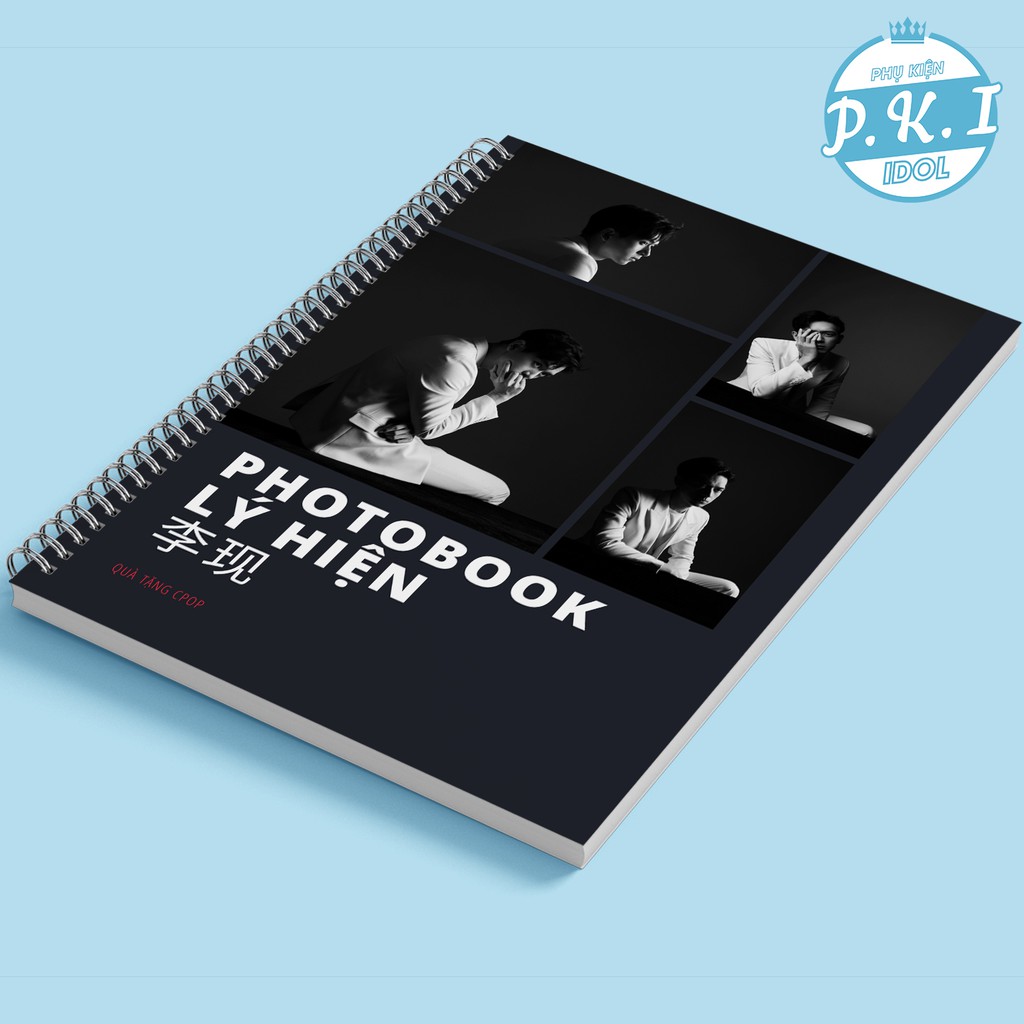 Bộ Photobook Album ảnh Soái Ca Lý Hiện 2021 - QUÀ TẶNG C-POP