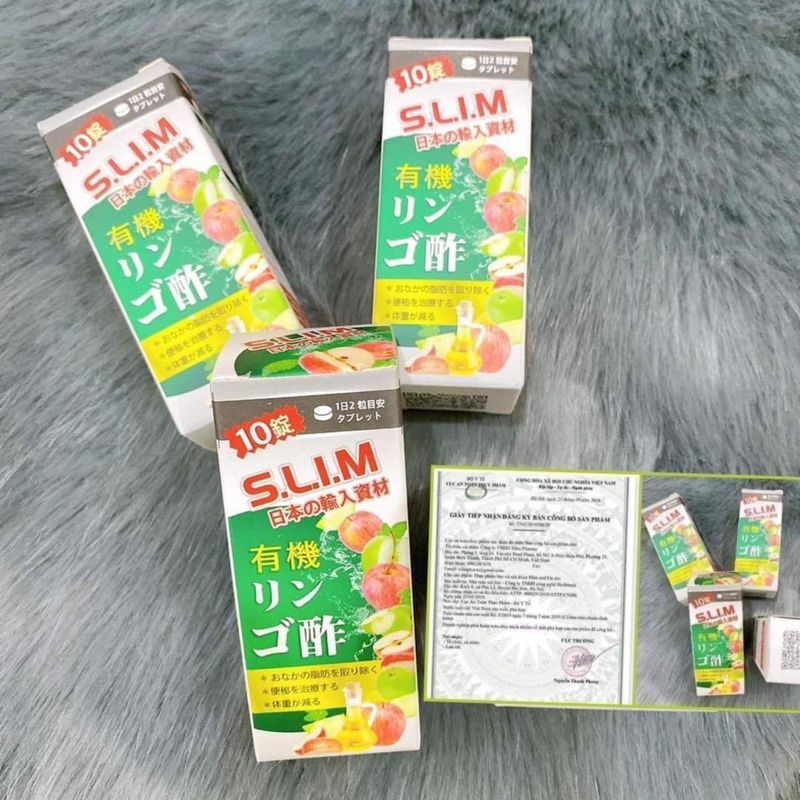 [Combo 3 hộp] Viên xổ mỡ giấm táo đêm NHẬT BẢN - Giá sỉ lẻ rẻ nhất HCM