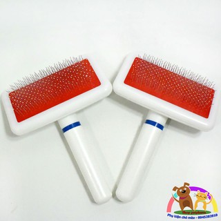 Lược Kim Chải Lông Chấm Bi Đầu Răng Lược Chó Mèo