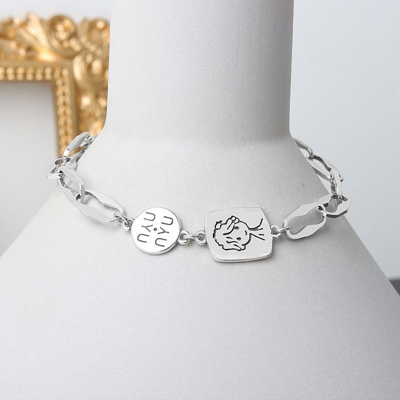 Vòng Tay Kim Loại Mặt Hình Hoàng Tử Nhỏ Phong Cách Vintage Cho Nữ