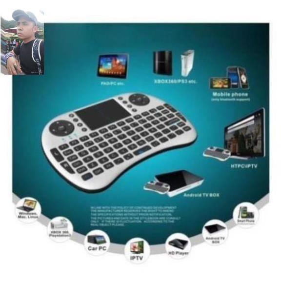 XẢ LỖ (Miễn Phí Vận Chuyển HN & HCM) Chuột Bay Kiêm Bàn Phím Không Dây UKB500 Cho Smart Tivi & Android Box SIÊU RẺ