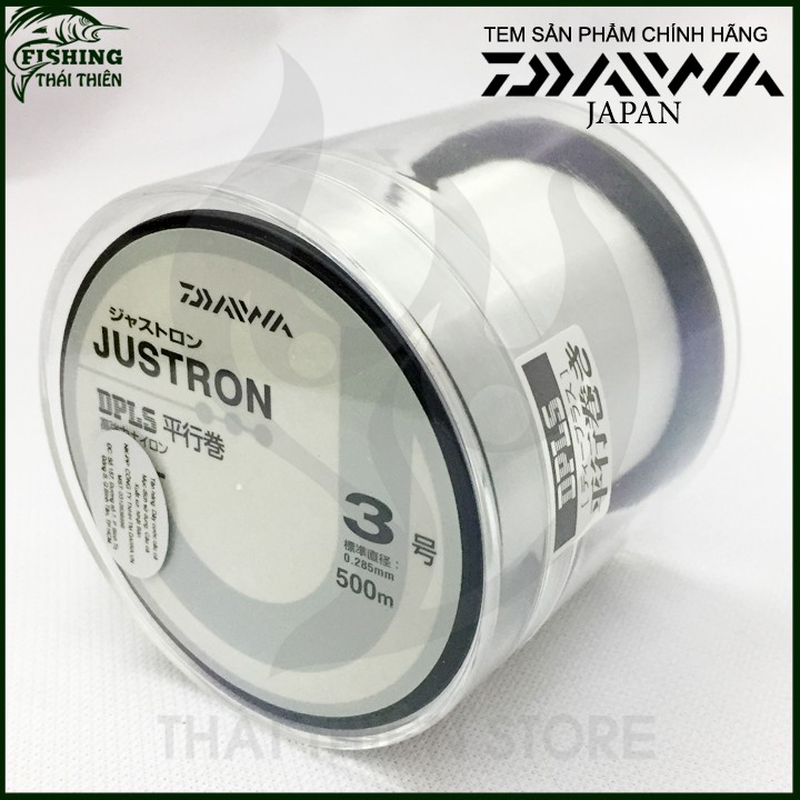 Cước câu cá Daiwa Justron