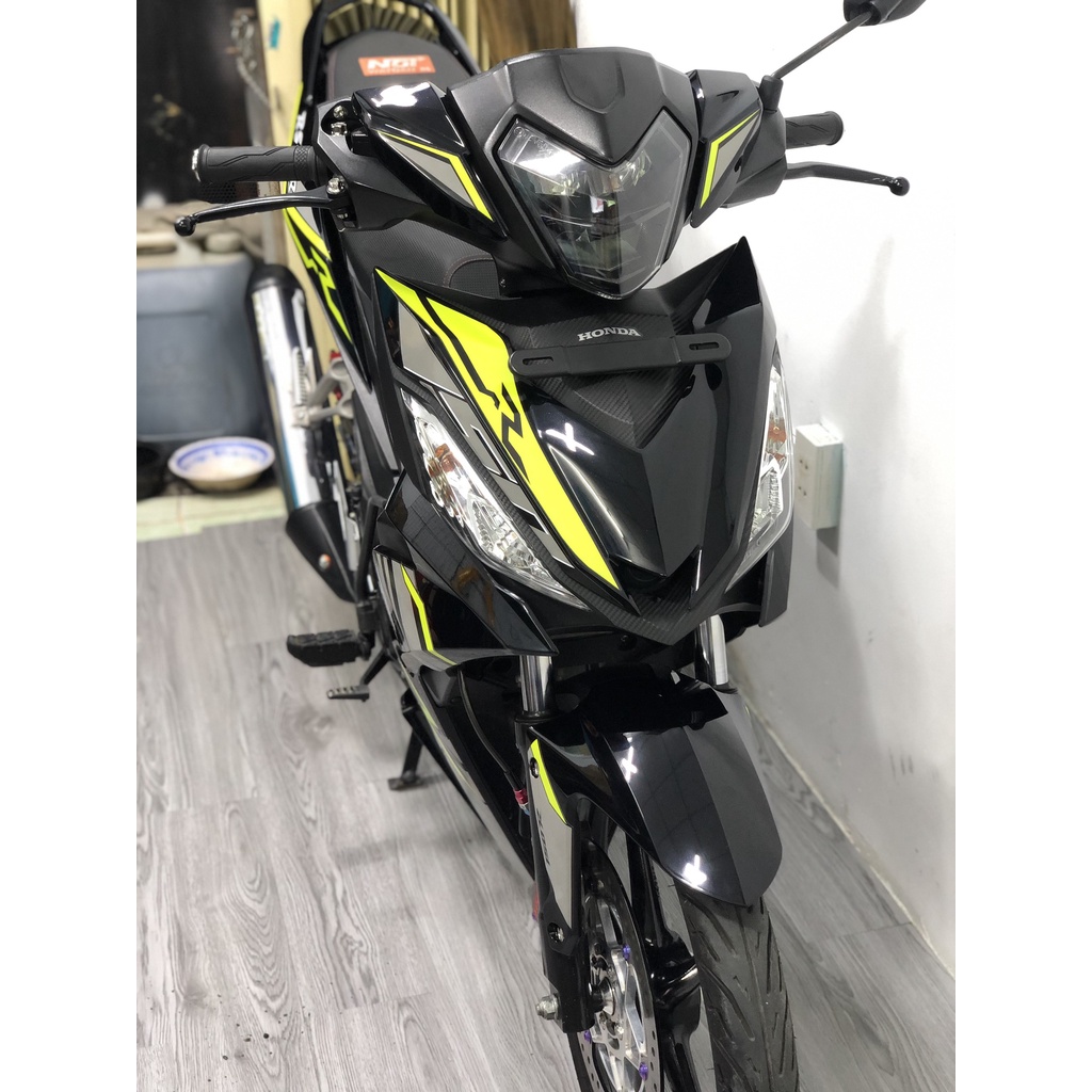 Tem Rời Winner mẫu RS150 màu đen xám vàng