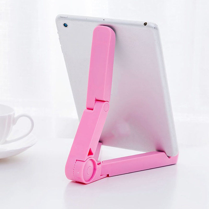 Giá Đỡ Máy Tính Bảng / Điện Thoại / Máy Tính Bảng 10 Inch Màu Hồng Có Thể Gấp Gọn Tiện Dụng | BigBuy360 - bigbuy360.vn