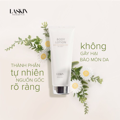 Dưỡng Thể Trắng Da Toàn Thân Chống Nắng Hàn Quốc Body Lotion Laskin 200ml | WebRaoVat - webraovat.net.vn