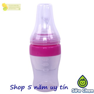 Bình thìa ăn dặm silicon Farlin