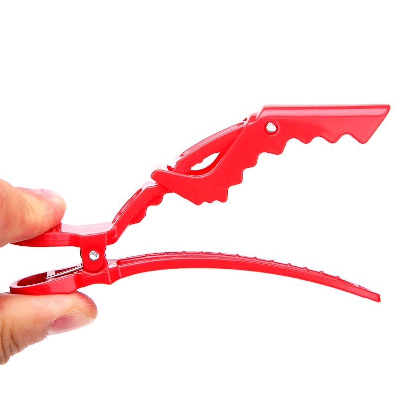 combo 5 kẹp cá xấu, kẹp vịt chia tóc chất liêu nhựa cao cấp chắc chắn