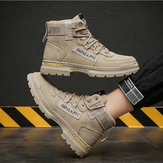 Giày Boot Nam Cổ Cao Retro GN317-GN318