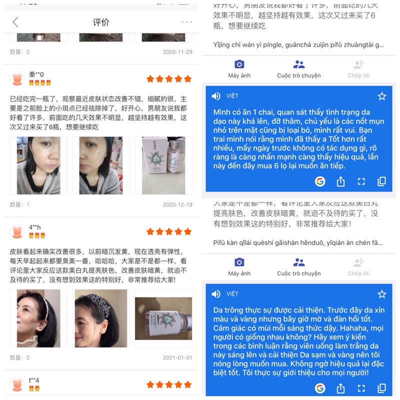 Viên Uống Giúp Trắng Da ,Mờ thâm Nám bổ sung collagen | BigBuy360 - bigbuy360.vn