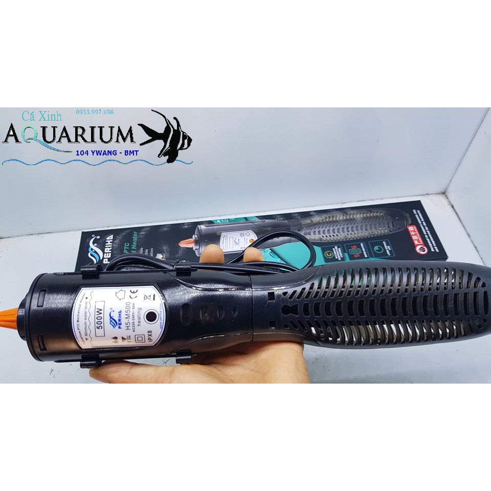 Sưởi Periha 500w CHO HỒ CÁ CẢNH