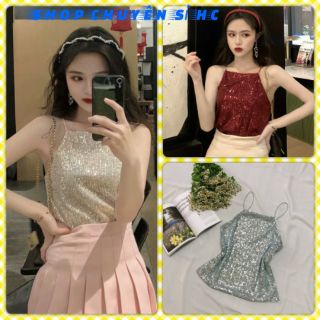 Mẫu Mới]Áo Yếm Kim Sa Thời Trang