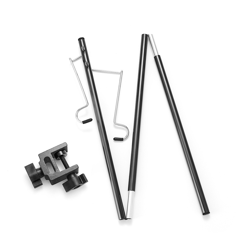 Giá Đỡ Đèn Ba Chân Mini Gấp Gọn Bằng Hợp Kim Nhôm Siêu Nhẹ Tiện Dụng Mang Theo Dã Ngoại Cắm Trại