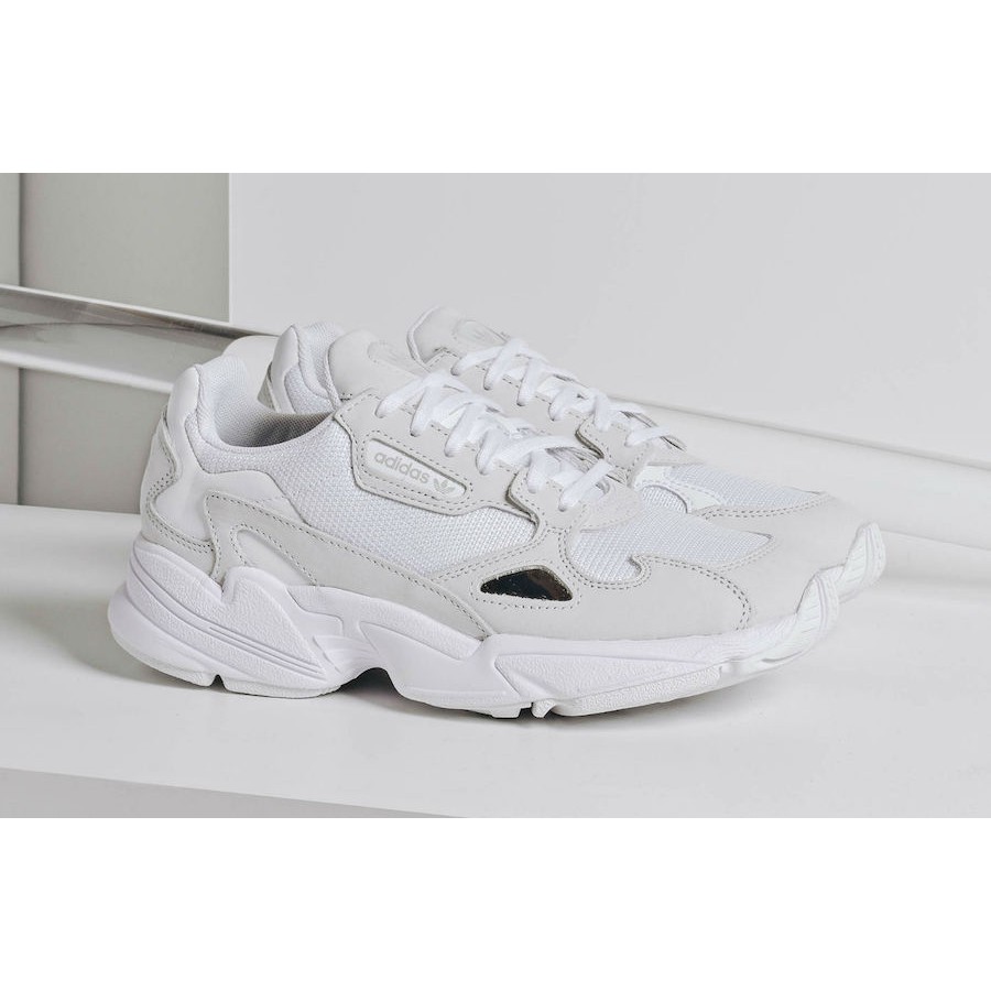 Giày thể Thao ADIDAS FALCON WHITE SILVER – B28128 Chính Hãng 100%