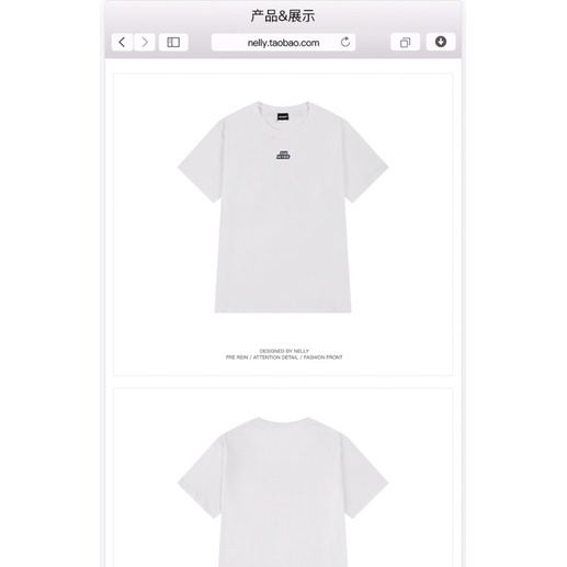 Áo phông nelly heybig sale (có sẵn) rabheybig