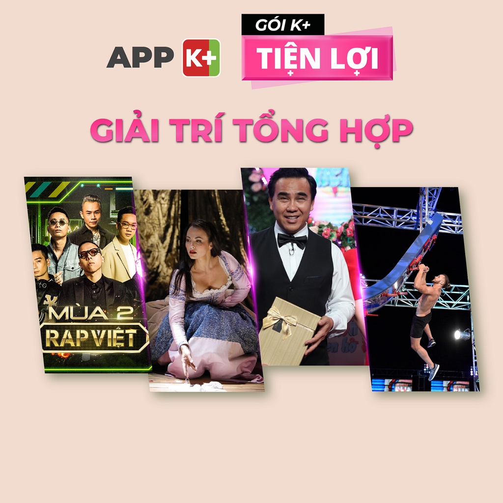 App K+ Gói Tiện Lợi - Thời hạn 12 tháng