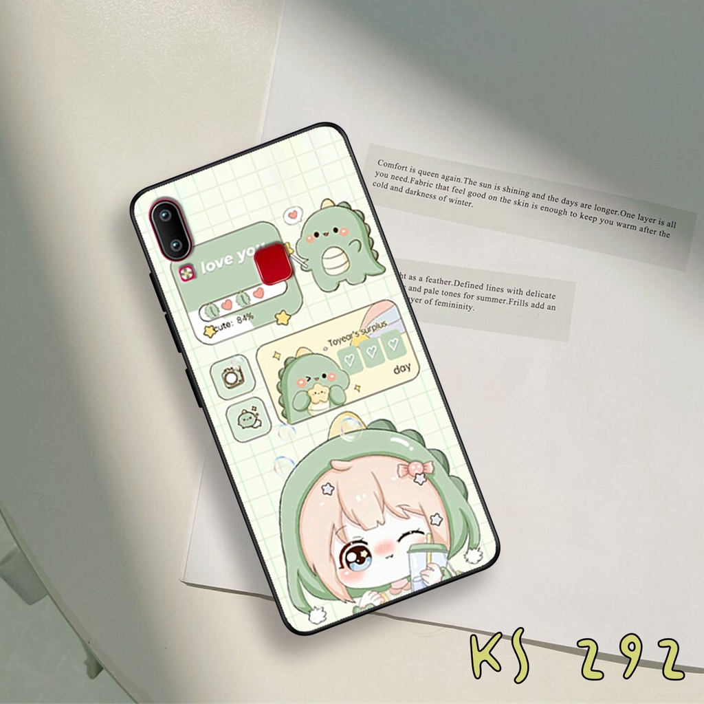 Ốp lưng Vivo Y91 - Vivo Y95 - Ốp in hình khủng long,dinosaur dễ thương