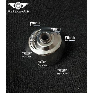 [Rẻ] - (3763) - Ốp Chụp Đích Pô Xe Vision 2021 - 2025 INOX