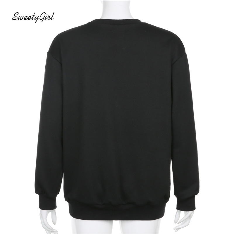 Áo Nỉ Nữ Dài Tay Cổ Tròn Thời Trang Hàn