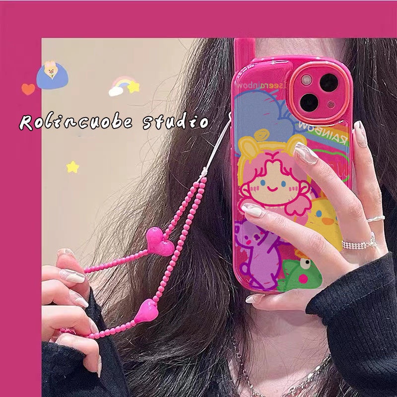 Ốp Điện Thoại Hình Cô Gái 3D Cho iPhone 14 Pro Max 14 Plus 13 Pro Max 12 Pro Max 11 Pro Max 7 8 Plus SE 2020 SE 3 Xs Max XR